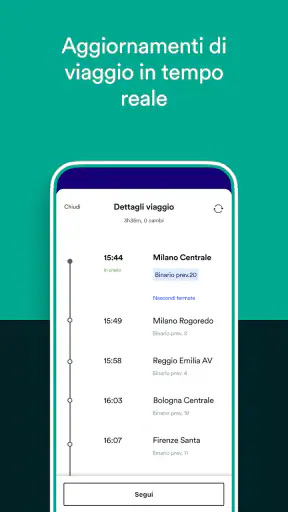 Trainline: trova il tuo treno screenshot 4