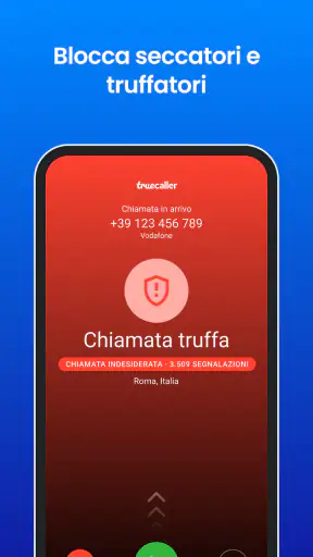 Truecaller: ID e blocco spam screenshot 2