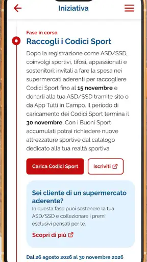 Tutti in Campo - Gruppo Selex screenshot 2