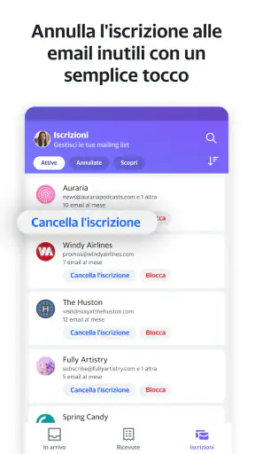 Tutto in ordine con Yahoo Mail screenshot 6