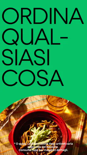 Uber Eats: Consegna di cibo screenshot 1