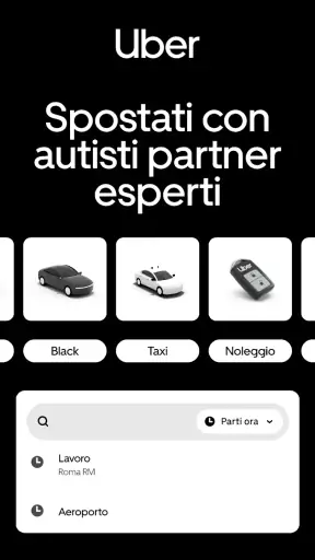 Uber - Viaggia in Italia screenshot 7