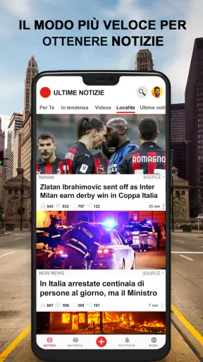 Ultime notizie screenshot 3