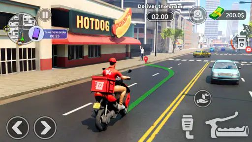 Urban Food Delivery Game screenshot 11