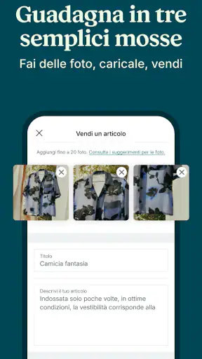 Vinted: acquista e vendi screenshot 2