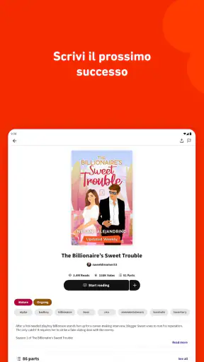 Wattpad: Leggi e Scrivi Storie screenshot 11