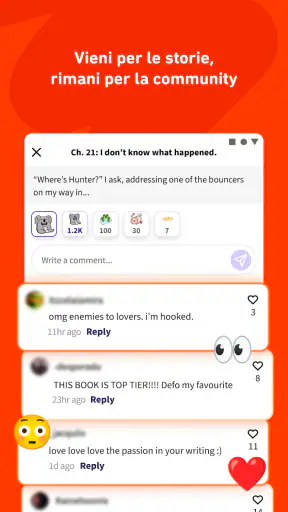 Wattpad: Leggi e Scrivi Storie screenshot 4