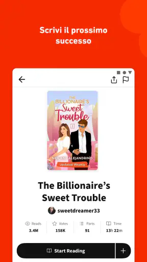 Wattpad: Leggi e Scrivi Storie screenshot 5
