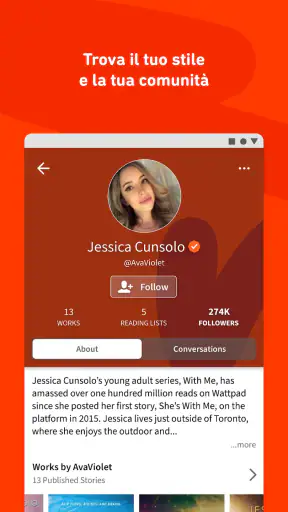 Wattpad: Leggi e Scrivi Storie screenshot 6