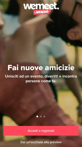 WeMeet by WeRoad screenshot 1