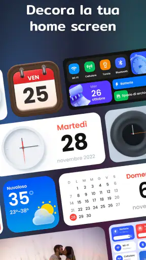 Widget e Temi: iWidgets screenshot 2