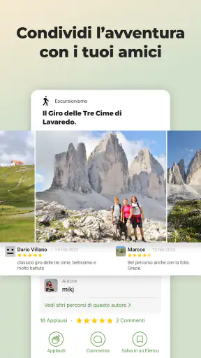 Wikiloc - Percorsi nel Mondo screenshot 7