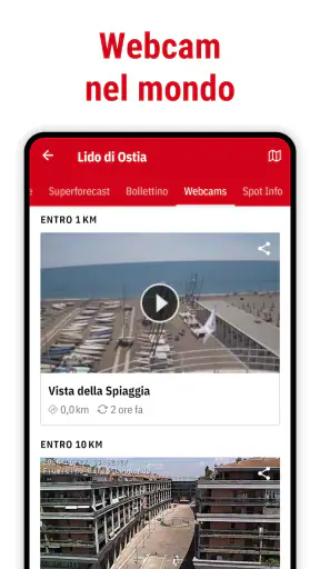 Windfinder: Vento e Meteo screenshot 8