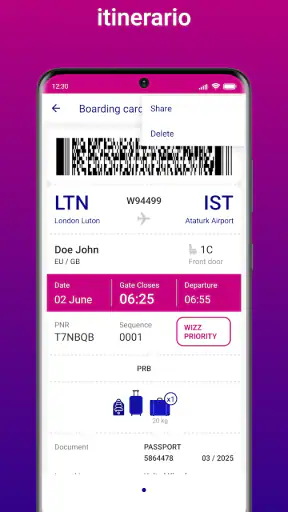 Wizz Air – Prenota Voli screenshot 7