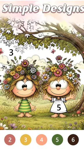 Wonder Tales Coloring Book screenshot 10