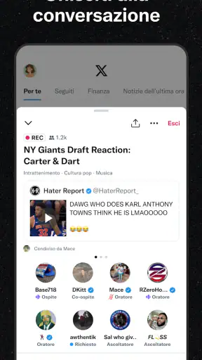 X (Precedentemente Twitter) screenshot 7