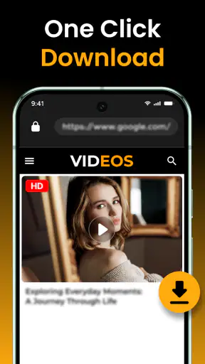 X Video Downloader - HD Player screenshot 1