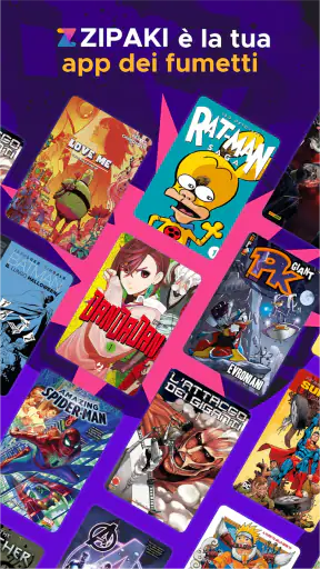 Zipaki - Manga e Fumetti screenshot 1