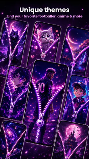 Zipper Lock Screen Customizer screenshot 3