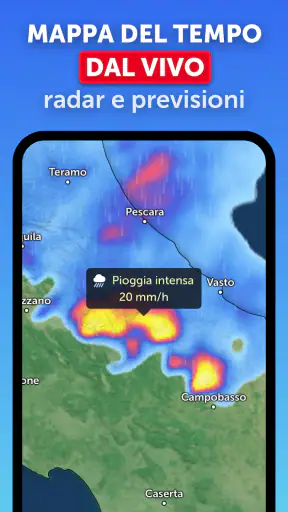 Zoom Earth - Mappa meteo screenshot 1