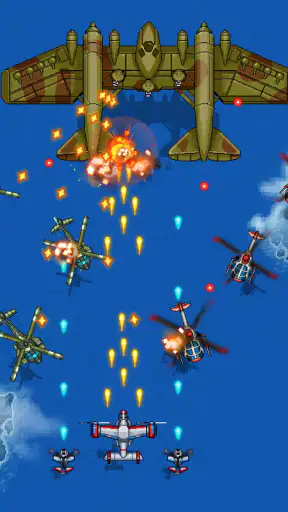 1945空軍：飛行機シューティングゲーム screenshot 10