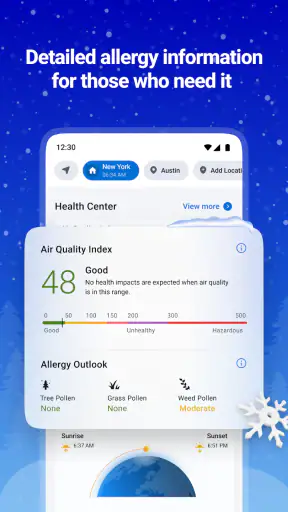 1Weather: Forecast & Radar screenshot 11