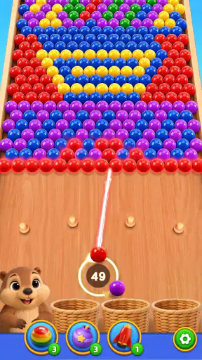 3D Bubble Match: バブルシューター screenshot