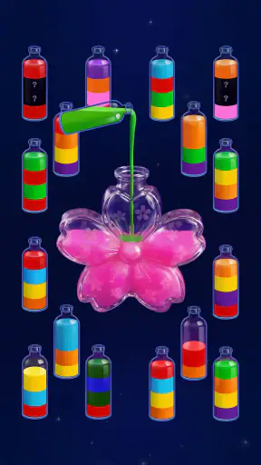 3D Colorful Sort™ 魔法の水 screenshot 12