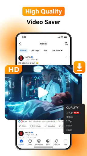 4k 動画ダウンロード& ビデオプレーヤー screenshot