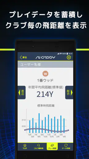 Ai CADDY　ゴルフ飛距離ゴルフナビ screenshot