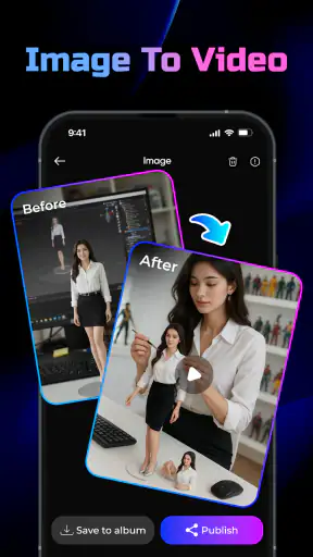 AI動画ジェネレーター：3D FlixAI screenshot 11