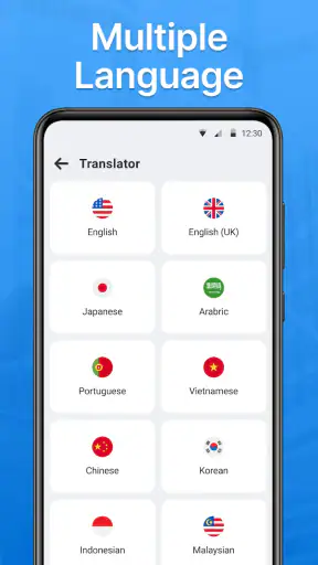 AI翻訳機 全言語対応。AI カメラ翻訳、AI 音声翻訳 screenshot