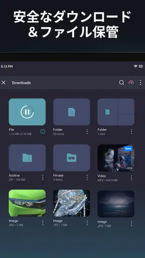 Alohaブラウザ+ Private VPN screenshot 11