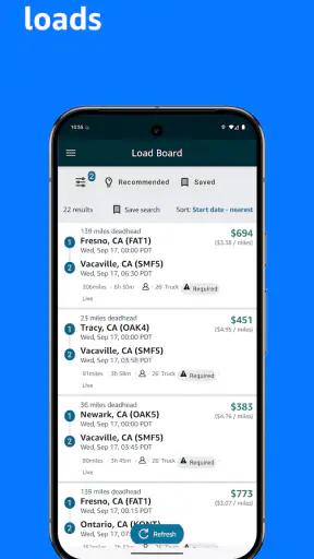Amazon Relay screenshot