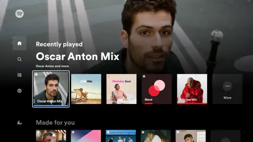 Android TV用Spotifyミュージック screenshot 10