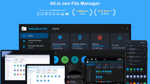 AnExplorer 共有ファイルマネージャー screenshot