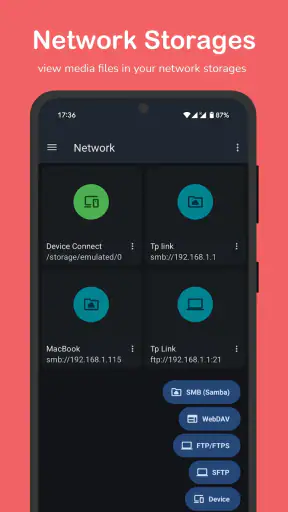 AnExplorer 共有ファイルマネージャー screenshot