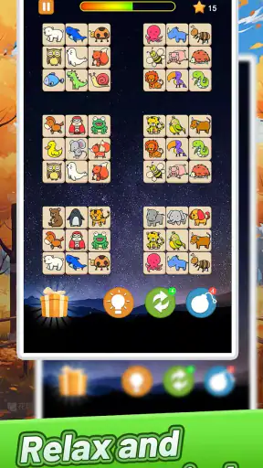 Animal Match Link - Onet Tile screenshot 9