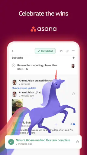 Asana: ワークマネジメント screenshot