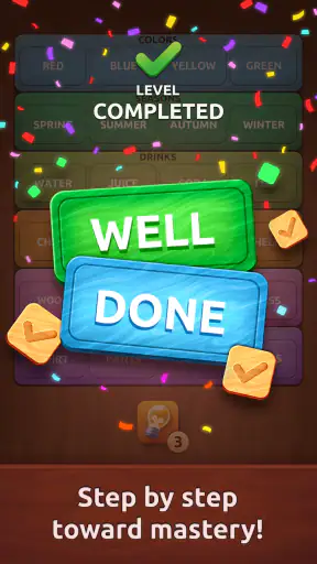 Associations - Colorwood ゲーム screenshot