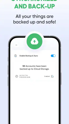 Authenticator 2FA: OTP Backup screenshot