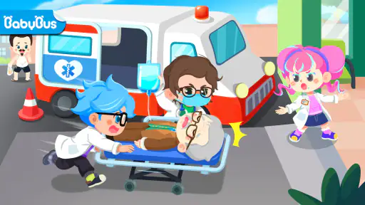 Baby Panda's Town: びょういん screenshot