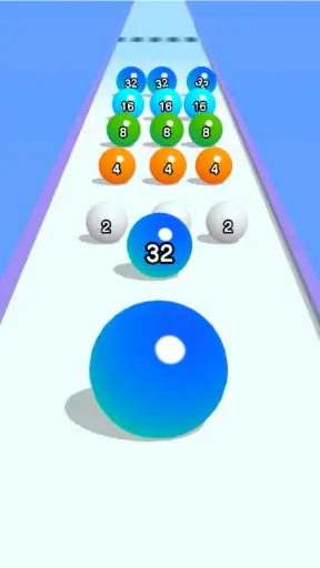 Ball Run 2048: ボール巨大化ランゲーム screenshot 11