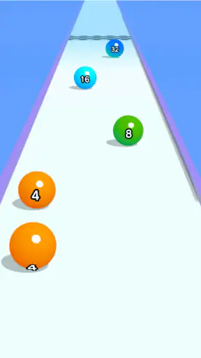 Ball Run 2048: ボール巨大化ランゲーム screenshot 9