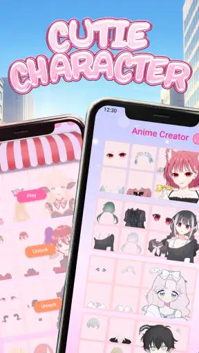 Anime Avatar: Cute OC screenshot