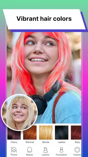 Blink Beauty Cam: 写真メイクアップ screenshot