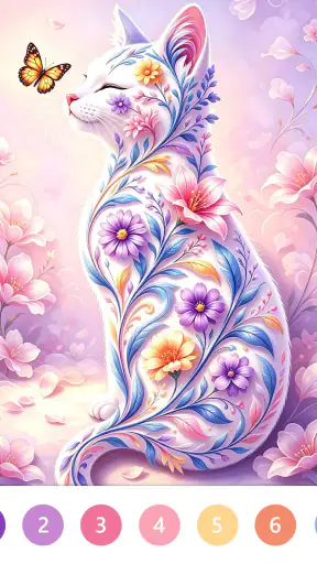 Blossom Color By Number screenshot 10
