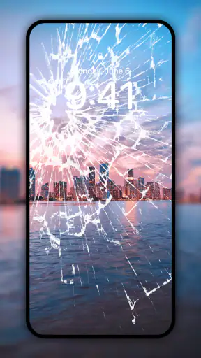 Broken Screen - Funny Sound screenshot
