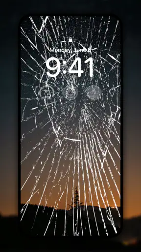 Broken Screen - Funny Sound screenshot