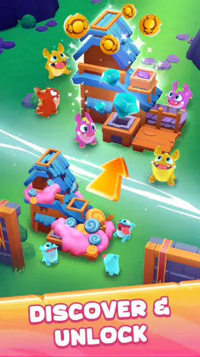 Candy Critters - Idle Merge screenshot